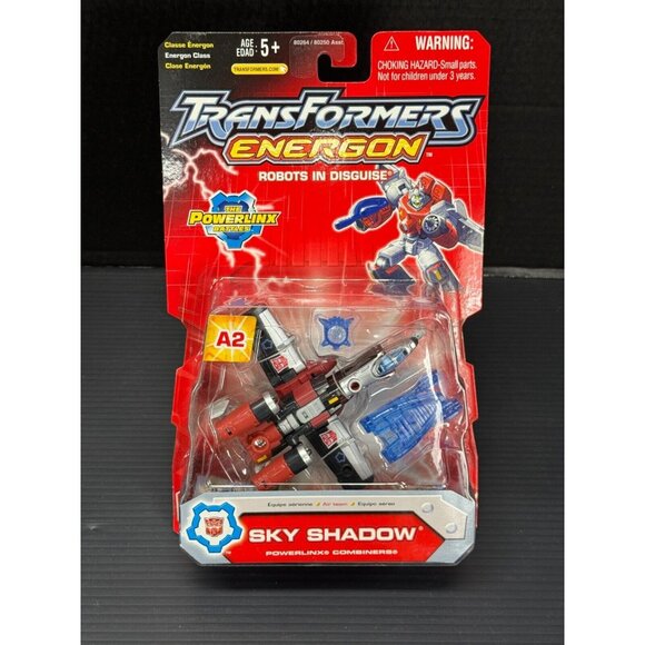 Transformers Energon Sky Shadow A2 Superion Maximus Powerlinx Combiner Air Team - Picture 1 of 5